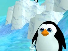 Penguin Run 3D game background