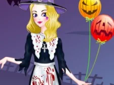 Perfect Halloween Girl game background