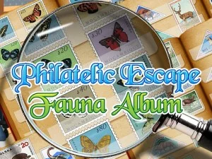 Philatelic Escape Fauna Album game background