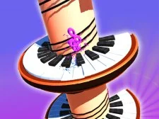 Piano Helix Jump game background