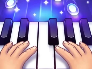 Piano Online game background