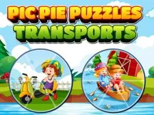Pic Pie Puzzles Transports game background