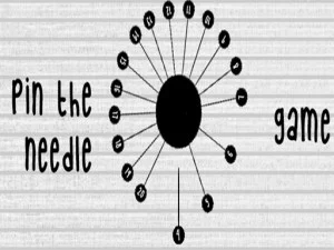 Pin the needle game background