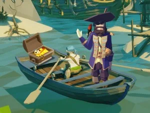 Pirate Adventure game background