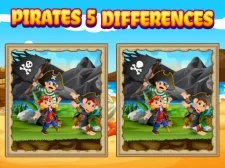 Pirates 5 Differences game background