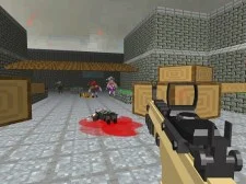 Пиксель апокалипсис стрельба в саду зомби