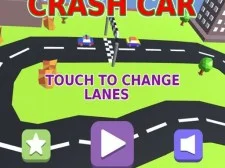 Pixel Circuit Racing Car Crash game background