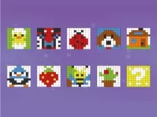 Pixel Color Kids game background