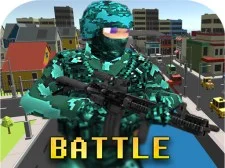 Pixel Combat Multiplayer game background