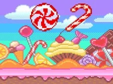 Candy d’artisanat de pixels game background