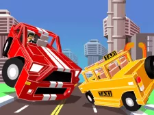 Pixel Crash 3D game background