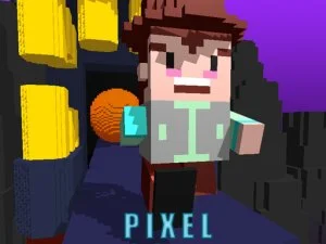 Pixel Escape game background