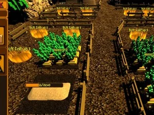 Pixel Farm game background