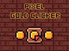 Pixel Gold Clicker game background