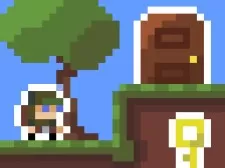 Pixel Hardcore game background