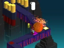 Pixel Rock Escape game background