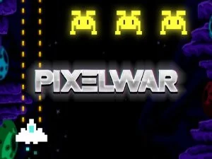 Pixel War game background