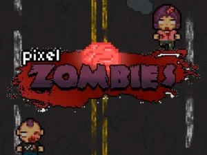Pixel Zombies game background