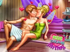 Pixie Sauna Flirting game background