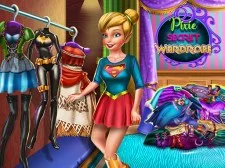 Pixie Secret Wardrobe game background