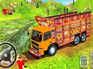 PK Cargo Truck Driving Game 2019 game background