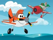 Planes Coloring Book game background