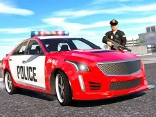 Police Car Cop Real Simulator game background