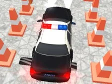 Police Car Parking game background