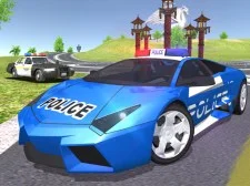 3D simulator mobil polisi