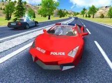 Police Car Stunt Driver game background
