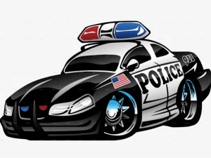 Police Cars Memory game background