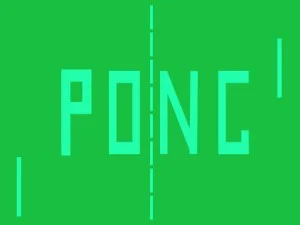 Pong game background