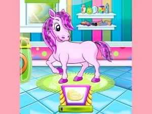 Pony Pet Salon game background