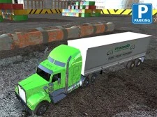 Port Truck Parking game background