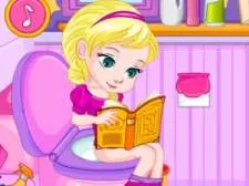 Potty Train Baby Elsa game background