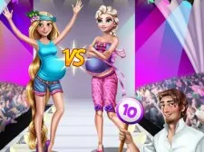 Pregnant Fashion Show game background