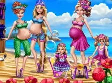 Pregnant Moms Exotic Holiday game background