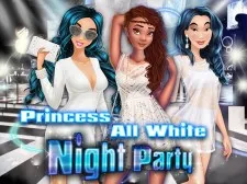 Princess All White Night Party game background