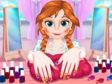 Princess Annie Nails Salon! game background