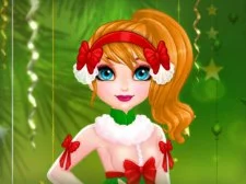 Princess Battle For Christmas Fashion game background