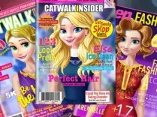 Princess Catwalk Magazine game background