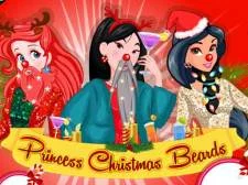 Princess Christmas Beards game background