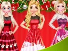 Princess Christmas Shopping game background