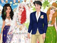 Princess Coachella Inspired Wedding game background