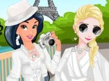 Princess Diner de Blanc game background