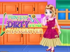 Princess Dirty Home Changeover game background