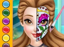 Princess Face Painting Trend game background