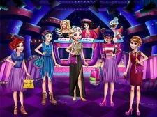 Princess Fashion Competition game background