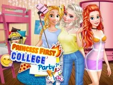 Princess First College Party game background