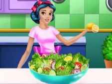 Princess Fitness Diet game background